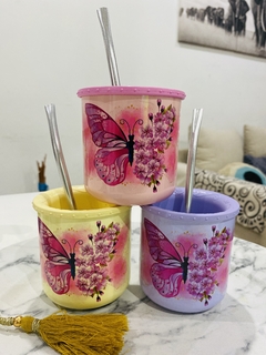 MATE SUBLIMADO DISEÑO/ FRASE CON BOMBILLA - comprar online