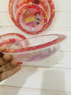 BOWL PLASTICO CEREALERO MINNIE - comprar online
