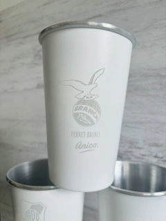 VASO BLANCO ALUMINIO 1 LT - mayoristaserma