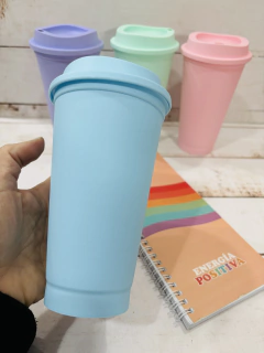 VASO ECO CAFÉ LISO PASTEL en internet