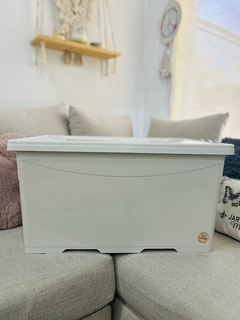CAJA ORGANIZADORA 55 LTS ECO FRIENDLY CON TAPA Y RUEDAS - comprar online