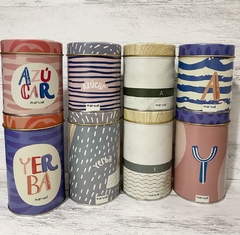 Imagen de JUEGO DE LATA AZUCARERA- YERBERA