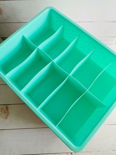 ORGANIZADOR DE CAJON CON TAPA 10 DIVISIONES