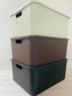 CANASTO SIMIL RATAN GRANDE CON TAPA - mayoristaserma