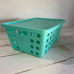 CANASTO GRANDE CALADO CON TAPA - mayoristaserma