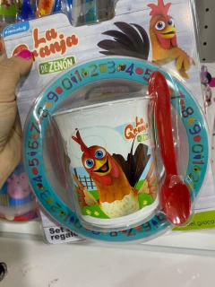 BLISTER BOWL + TAZA GRANDE GRANJA DE ZENON - comprar online