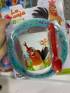 BLISTER BOWL + TAZA GRANDE PERSONAJES en internet