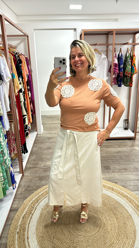 Blusa Crochê Mandala - comprar online