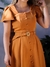 Vestido Audrey Mostarda - Meihsie | Loja Oficial