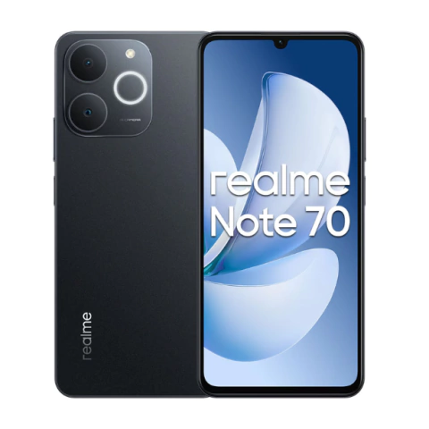 Realme Note 70 128GB / 256GB | 6.74″ 90Hz | 6000mAh | 4G | Cámara 13MP | Android 15 | IP54