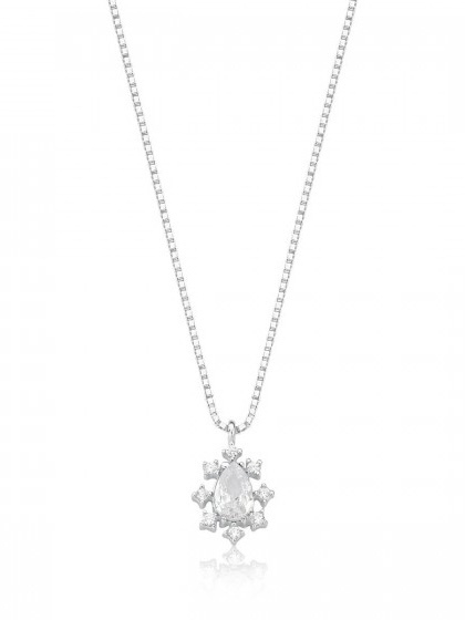 COLAR MOLDURA GOTA CRISTAL 45 CM - comprar online