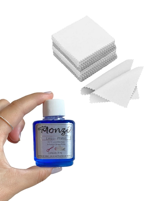 KIT MONZI PARA LIMPEZA + FLANELA MÁGICA