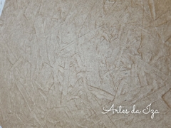 Papel relevo Kraft 30,5 X30,5