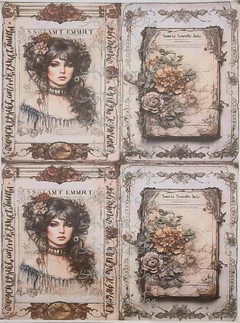 Papel de seda 40 gr. para decoupage L105