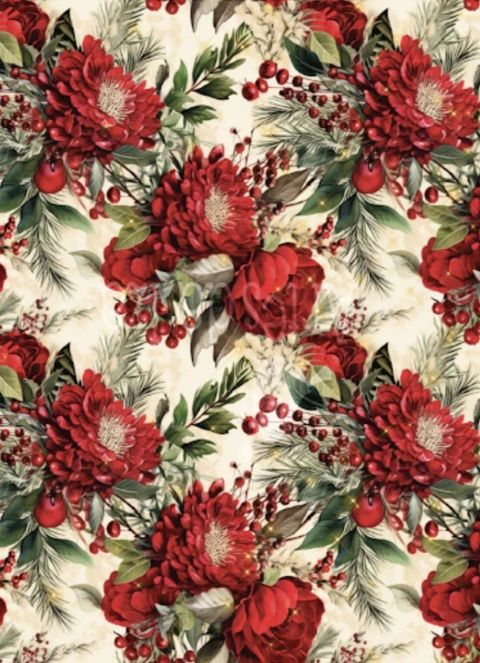 Papel para Decoupage A3 - Coleção Natal 2025 - modelo 29 - comprar online