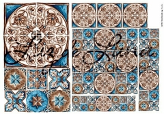 Papel de seda para decoupage Ref: AN 07