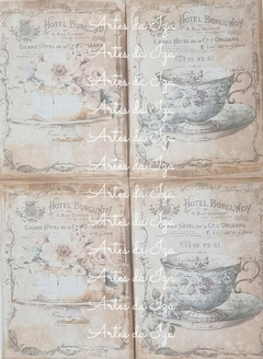 Papel de seda 40 gr. para decoupage - L20