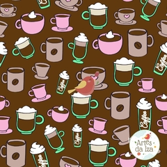 Papel para Decoupage - Coleção Café - Café 1