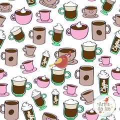Papel para Decoupage - Coleção Café - Café 14