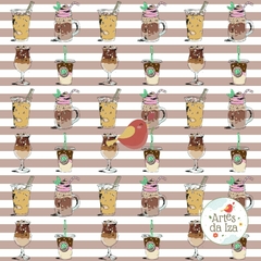 Papel para Decoupage - Coleção Café - Café 16