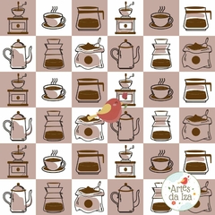 Papel para Decoupage - Coleção Café - Café 30