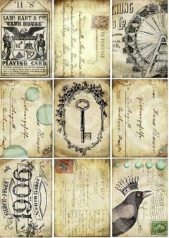 Papel para Decoupage DEC-121