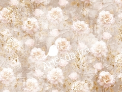 Papel para Scrap A4 - Florista - Folha 04