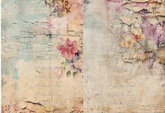Papel de seda 40 gr. para decoupage - Fundos Pastéis - folha 18 - comprar online