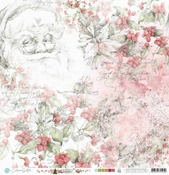 Papel para scrapbooking Coleção HoHoHo - Folha 1 - comprar online