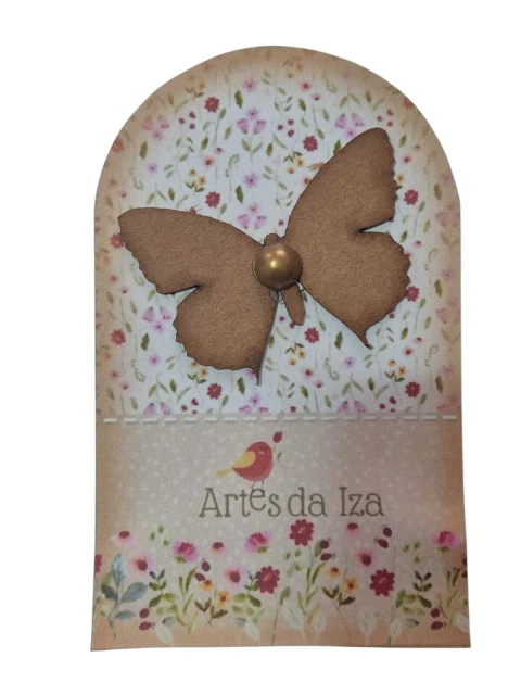 Borboleta de papel - Kraft - comprar online