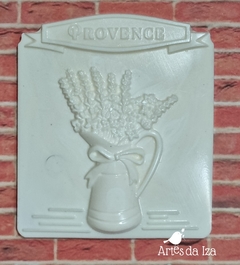 Aplique de Resina - Lavanda - Placa I