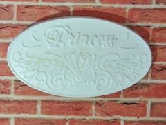 Aplique de Resina - Princesa - Placa Oval