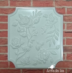 Aplique de Resina - Placa Quadrada I - comprar online