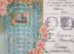 Papel de seda 40 gr. para decoupage Ref: SAV36