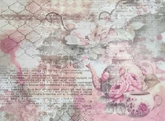 Papel de seda 40 gr. para decoupage Ref: S37