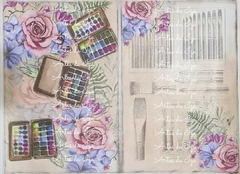 Papel de seda 40 gr. para decoupage Ref: SAV54