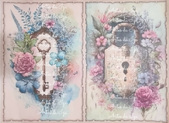 Papel de seda 40 gr. para decoupage Ref: SAV70