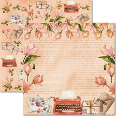 Papel para scrapbooking Coleção Letters 2