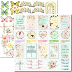 Papel para scrapbooking Coleção Rhema 5