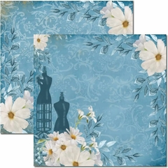 Papel para scrapbooking Coleção Costura 10