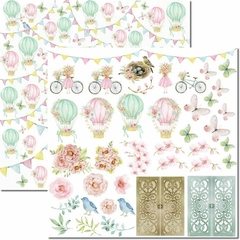 Papel para scrapbooking Coleção Brisa 7