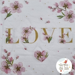 Guardanapo Love Message