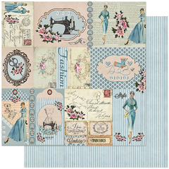 Papel para scrapbooking Litoarte - SD-1065