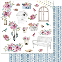 Papel para scrapbooking Litoarte - SD-1100
