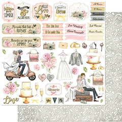 Papel para scrapbooking Litoarte - SD-1121