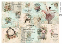 Papel de seda para decoupage Ref: SH 02