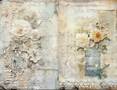 Papel de seda 40 gr. para decoupage Shabby Chic 7