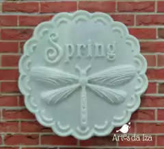 Aplique de Resina - Spring - Libélula - comprar online