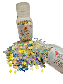 Enchimento para Shaker Mini Estrelas coloridas - comprar online
