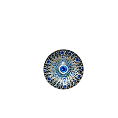 Chaton de vidro 20mm - Olho Grego 1 - comprar online